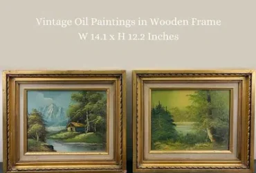 Beautiful sceneries Oil paintings, brought from UK,