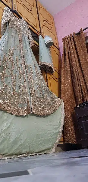Bridal embellished dress