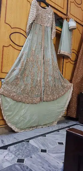 Bridal embellished dress