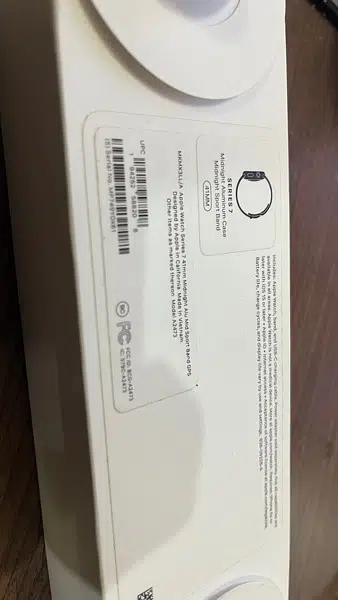 Apple watch series 7 41mm midnight color